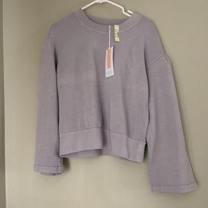 Madewell x karen walker lavender sweater